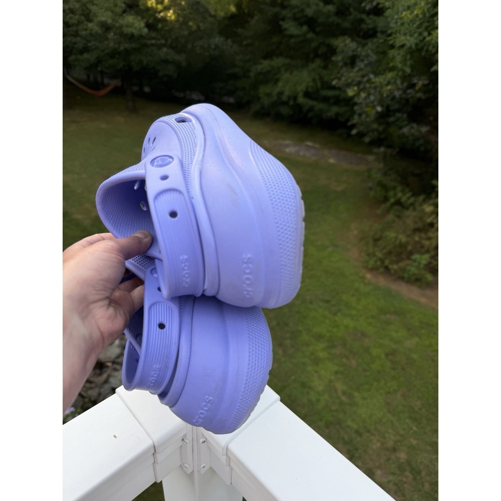 CROCS Lilac Comfort Foam Clogs for Women - Picture 6 of 7